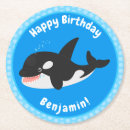Search for whales coasters Orca