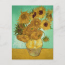 Search for van gogh sunflower postcards Vase