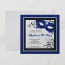 Search for blue masquerade mask invitations Chic