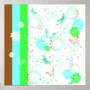 Search for aqua butterflies posters Brown