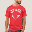 Search for rising sun flag tshirts Red