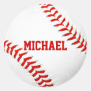 Search for baseball ball and bat stickers Play