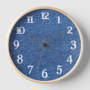 Search for plain blue clocks Classic