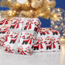Search for african american santa claus wrapping paper Festive