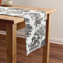 Search for black and white table runners Monochrome