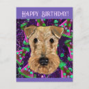 Search for airedale terrier birthday cards Puppies