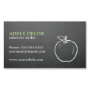 Search for teacher magnetic business cards Apple