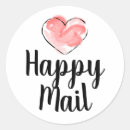 Search for happy mail stickers Round