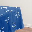 Search for blue and white tablecloths Patriotic