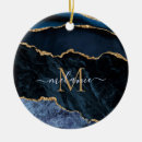Search for agate christmas tree decorations Blue
