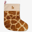 Search for giraffe christmas stockings Brown