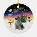 Search for keeshond christmas tree decorations Pets