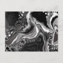 Search for black and white marble postcards Abstract