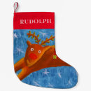 Search for rudolph reindeer christmas stockings Kids