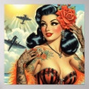Search for vintage tattoo posters Old school