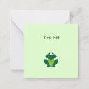 Search for frog thank you cards Green