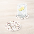 Search for brown white pattern coasters Pink