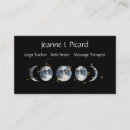 Search for moon phases business cards Healer