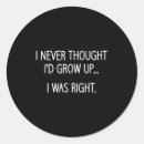 Search for thoughts stickers Sarcastic