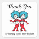 Search for twin baby stickers Baby shower thank you