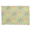 Search for retro atomic pattern pillowcases Mid century modern