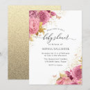 Search for magical baby shower invitations Pink