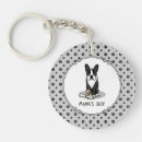Search for boston terrier stuff key rings Cute