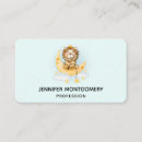 Search for lion business cards Wild animal