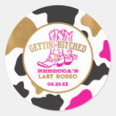 Search for bachelorette party stickers Black
