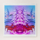 Search for deer puzzles Winter