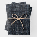Search for blue denim wrapping paper Country