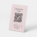 Search for venmo qr code signs Blush pink
