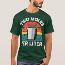 Search for chemistry mole tshirts Humour