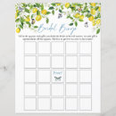 Search for lemon bridal shower games Botanical