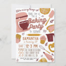 Search for cookie birthday invitations Cookie baking party
