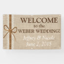 Search for burlap banners Country