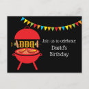 Search for grill birthday invitations Rustic