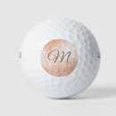 Search for rose gold golf balls Feminine