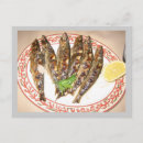Search for sardines postcards Food