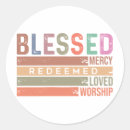 Search for redeemed stickers Christian