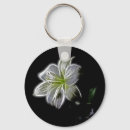 Search for white lily flower key rings Nature