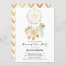 Search for dreamcatcher baby shower invitations Bohemian