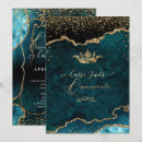 Search for blue gold quinceanera invitations Tiara