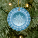 Search for crystal blue christmas tree decorations Ice