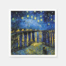 Search for starry night napkins Elegant