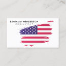 Search for patriotic business cards Lawyer