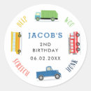 Search for classic trucks stickers Boys birthday party