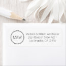 Search for circle return address labels Formal