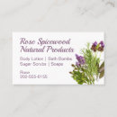 Search for scented business cards Plants