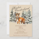 Search for rustic winter onederland invitations Forest